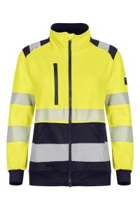 HI-VIS Sweatjacke für Damen - PFAS frei