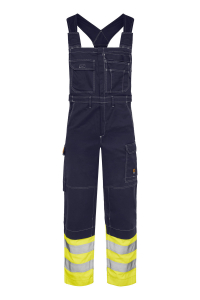 FR HI-VIS Latzhose, doppellagig - PFAS frei