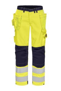 FR HI-VIS Handwerker-Bundhose, doppellagig - PFAS frei 