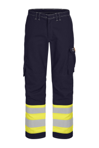 FR HI-VIS Bundhose, doppellagig - metallfrei